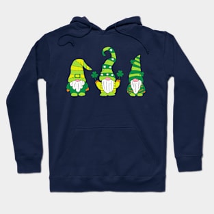 Shenanigans With My Gnomies St Patrick's Day Gnome Shamrock Hoodie